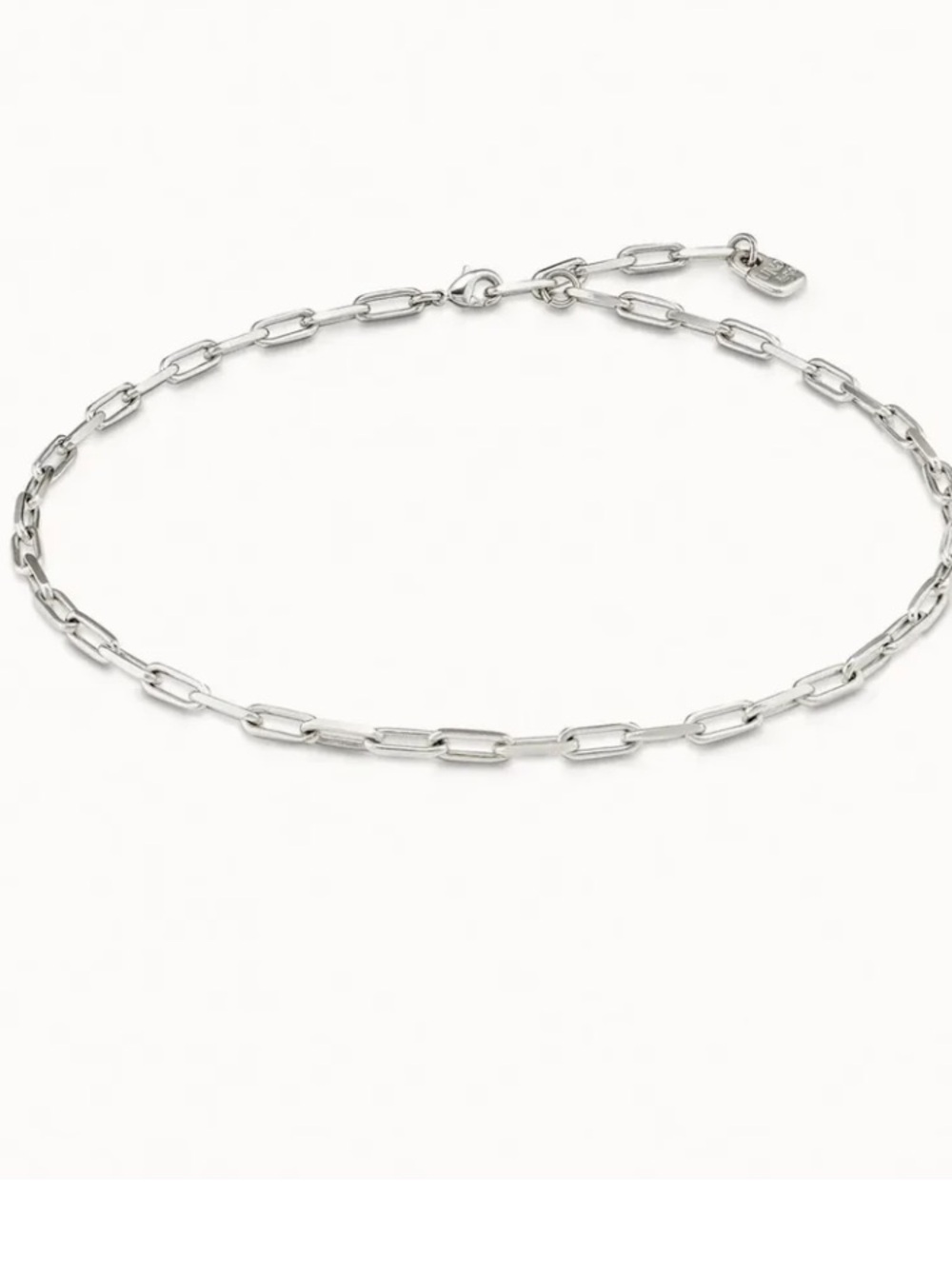 UNO de 50 Sterling Silver Plated Short Chain Necklace - Picture 2 of 4
